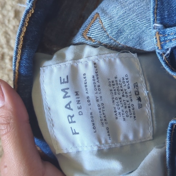 Frame Denim Le Skinny de Jeanne  Size 24 - Picture 8 of 10
